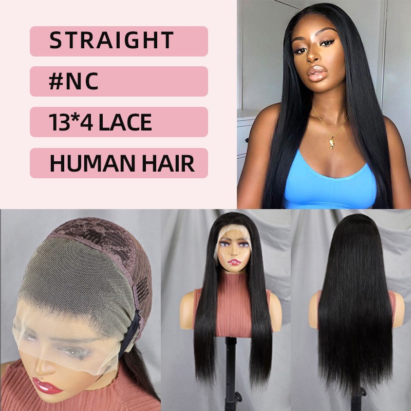 Step into an aura of exquisite elegance with our 13x4 front lace wig, featuring luxuriously long human hair for a sophisticated and refined aesthetic